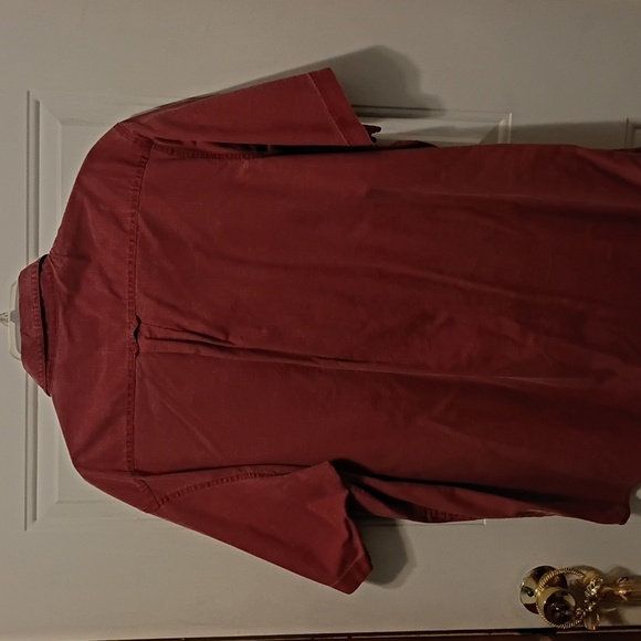 RedHead Men's 2XL Cotton Red Short Sleeve Shirt Button Down - Picture 3 of 7